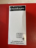 Box of 10  Cyalume tactical Chemlight / Glowstick Green 12HR Chemlight