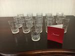 3 Baccarat Crystal Liqueur / Tea Glasses (Price Per Unit)