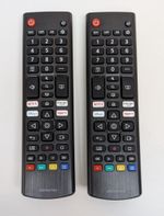 2x for LG Smart TV Remote Controls AKB76037605 Netflix Prime Disney+ Buttons