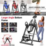 300LBS Heavy Duty Gravity Inversion Table Back Therapy Reflexology Stretcher