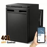 Alpicool CR40X 40L Campervan Boat 12v 24v DC Compressor Fridge BT APP Low Power