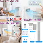 5in1 12000BTU Portable Air Conditioner Air Cooler Dehumidifier LED Touch R290