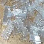 Hanging Suspension File Plastic Label Tabs & Labels (Universal)  - Pack of 50