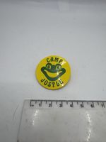 Vintage Camp Jostle Scout Camp Frog Badge T Fattorini Birmingham 55mm