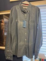 Kylie Minogue Official Merchandise Golden Tour Blue Denim Shirt Size Large NWT