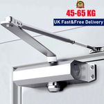 Door Closer Opener 45-65KG Heavy Duty Fire Rated Overhead Adjustable Soft Close