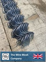 Gabion Spirals, Coils, Helicoils connectors I 3mm wire I 100 cm Long