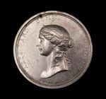 1753 SOCIETY OF ARTS 40mm SILVER ISIS MEDAL - BY WYON