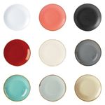 Coupe Plate 18/24/28/30cm Vitrified Porcelain Modern Dining & Tableware Set 6