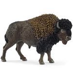 Schleich Wild Life Bison Animal Figure 14879 North American Toy Collectable