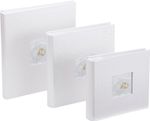 Kenro White Wedding Photo Album 200 Photos 6x4" / 7x5" Pearl Ring Design
