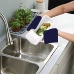 1pc Microwave Pasta Cooker With Strainer Heat Resistant Pasta Boat Spaghetti