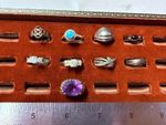 Collection Lot Amazing Variety Vintage and Modern Sterling Silver Rings - M1