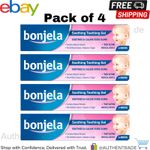 4 X Bonjela Infant Soothing Sugar Free Teething Gel - 15g -(Total 60gm) -BB:2028