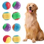 8X Scooby-Doo Durable Squeaky set Dog Balls for teeth Cleaning Interactive
