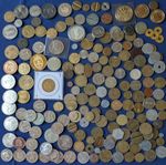 Joblot 1.2kg Vintage Tokens Collection Medallions  Gettones Curios Pre-owned
