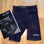 FINIS HydroX Men's Jammer Swim Bottoms Size 22 Navy/Red Polyamide Elastane