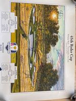 Genuine Signed Ryder Cup Poster2025 - All 12 European players plus the Captain  