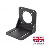 STEPPERONLINE Mounting Bracket for Nema 23 Stepper Motor Alloy Steel Bracket CNC