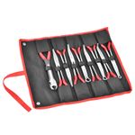 9x Extra Long Nose Reach Bent Straight Side Cutter Pliers Plier Set 11" UK STOCK