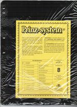 Prinz Single Sided 8 Strip Black Stock Sheets Pack of 10