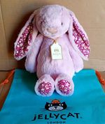 Jellycat Thistlepop Blossom Luxe Bunny, Lilac, Genuine Brand New with Tags & Bag