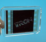 TRON 1982 Film Cell Key Ring For TRON Collectors New From My Personal Collection