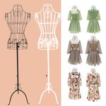 Mannequin Stand Adjust Height Dress Stand Metal Model Tailor Display UK