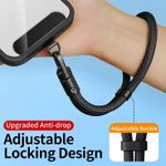 Anti-lost Wrist Strap Woven Hanging Wrist Straps Lanyard for Mobile Phone