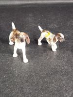 Vintage Bone China Pointer dogs with stickers Japan