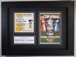 1978 FA Cup Final A4 Photo Ticket Display Football Programme Ipswich Town Gift