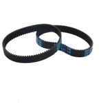 HTD3M Closed Loop Timing Belt Rubber 3mm Pitch 171-357mm Lenght 10/15mm Width