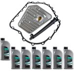 FOR AUDI A6 S6 CVT AUTOMATIC TRANSMISSION GEARBOX PAN FILTER & GASKET 7L OIL KIT