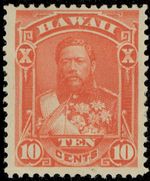 Hawaii Scott 45, Mint Hinged, Fine - Very Fine, SCV $45.00