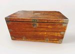 Camphorwood Victorian British Military Campaign Chest Zinc Lined Circa 1880's 