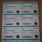 6 x Club Lloyds ODEON Cinema Tickets - Expiry 16/02/2027