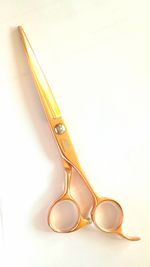 AMA Rose Gold 6in Hairdressing Scissors with Finger Rest