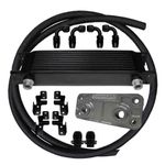 FORD FOCUS MK2 2.5 TURBO ST RS 500 STAINLESS STEEL BRAIDED HOSE OIL COOLER KIT
