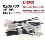 KSD9700 Temperature Switch Normally Closed/Open Degrees Thermal Protectors 5/10x