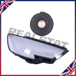HEADLIGHT HEADLAMP CLEAR LENS COVER RIGHT DRIVER SIDE FOR AUDI A3 8V 2016-2020