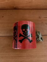 Danger Crossbones & Skulls Barricade Tape 3”x 200 ft. Halloween Decor
