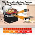 12V/24V Car Lunch Box - Electric Heating Food Warmer for Vehicle & Travel UK
