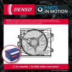 Radiator Fan DER09048 Denso Cooling 51787116 51887780 52057327 52057332 52092163