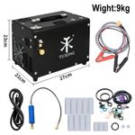 TUXING 4500Psi/300Bar PCP Air Compressor Auto-Stop Built-in transformer Air Pump