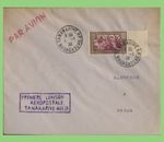 Madagascar 1938 Cachet First Flight cover, Tananarive - Manja