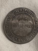 EDWARD VI (1547-1553). SILVER SHILLING. FINE SILVER ISSUE. .6grams