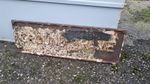 Cast Iron Railway Sign Original and Vintage Check Pics For Details GROUND FRAME