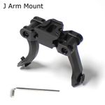  SOTAC Tactical J Arm Mount Bracket NVG Dovetail Dual Bridge Mount for 14 PVS