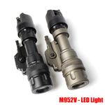 SOTAC M952V LED Light Tactical Flashlight Super Bright Torch W/ Tail Switch