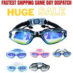 Swimming Goggles for Men Women Adult Kids Diving Googles Anti Fog with Earbud